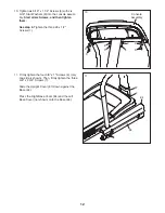 Предварительный просмотр 12 страницы Healthrider H145t Treadmill Manual