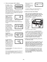 Предварительный просмотр 18 страницы Healthrider H145t Treadmill Manual