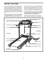 Предварительный просмотр 5 страницы Healthrider H150i User Manual