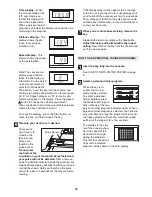 Предварительный просмотр 12 страницы Healthrider H150i User Manual