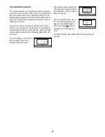 Предварительный просмотр 19 страницы Healthrider H150i User Manual