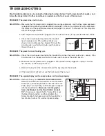 Предварительный просмотр 22 страницы Healthrider H150i User Manual