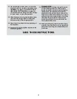 Preview for 4 page of Healthrider H150t Treadmill User Manual