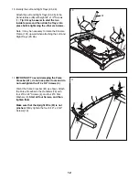 Preview for 12 page of Healthrider H150t Treadmill User Manual