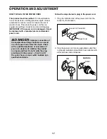 Preview for 17 page of Healthrider H150t Treadmill User Manual