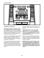 Preview for 18 page of Healthrider H150t Treadmill User Manual