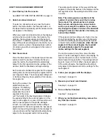 Preview for 21 page of Healthrider H150t Treadmill User Manual