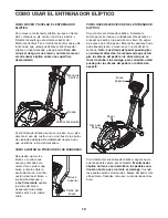 Предварительный просмотр 10 страницы Healthrider H300 Elliptacal (Spanish) Manual Del Usuario