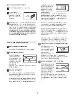 Предварительный просмотр 12 страницы Healthrider H400 Treadmill User Manual