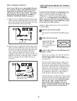 Предварительный просмотр 19 страницы Healthrider H400 Treadmill User Manual