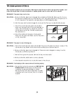 Предварительный просмотр 25 страницы Healthrider H400 Treadmill User Manual