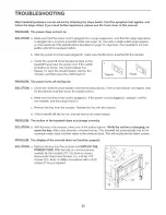 Preview for 22 page of Healthrider H450I User Manual