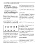 Preview for 24 page of Healthrider H450I User Manual