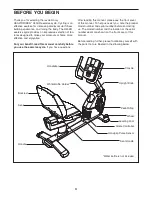 Preview for 4 page of Healthrider H45xr Bike User Manual