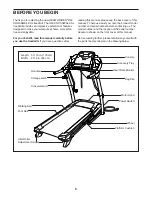 Preview for 5 page of Healthrider H50 Crosswalk Sl Treadmill User Manual