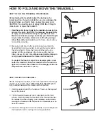 Предварительный просмотр 17 страницы Healthrider H500i User Manual