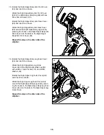 Preview for 15 page of Healthrider H50e Elliptical Manual