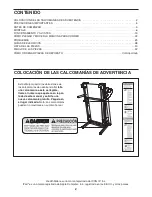 Preview for 2 page of Healthrider H50t (Spanish) Manual Del Usuario