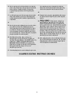 Preview for 4 page of Healthrider H50t (Spanish) Manual Del Usuario