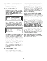 Preview for 21 page of Healthrider H50t (Spanish) Manual Del Usuario