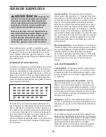 Preview for 27 page of Healthrider H50t (Spanish) Manual Del Usuario