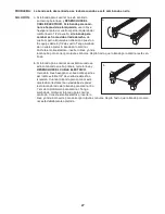 Preview for 28 page of Healthrider H50t (Spanish) Manual Del Usuario