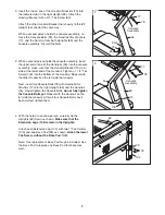 Предварительный просмотр 7 страницы Healthrider H550i Treadmill User Manual