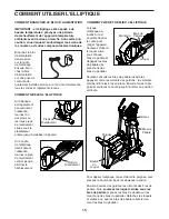 Предварительный просмотр 15 страницы Healthrider H67e Elliptical (French) Manuel De L'Utilisateur