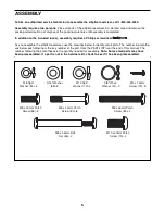 Предварительный просмотр 5 страницы Healthrider H70e Elliptical Manual