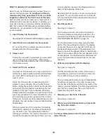 Preview for 18 page of Healthrider H79t Treadmill Manual