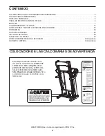 Preview for 2 page of Healthrider H80t Treadmill (Spanish) Manual Del Usuario