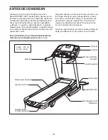 Preview for 5 page of Healthrider H80t Treadmill (Spanish) Manual Del Usuario