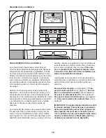 Preview for 16 page of Healthrider H80t Treadmill (Spanish) Manual Del Usuario