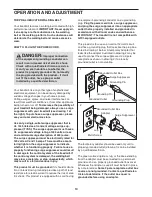 Preview for 14 page of Healthrider H90t User Manual