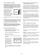 Preview for 16 page of Healthrider H95e Elliptical Manual