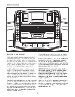 Preview for 15 page of Healthrider H95t Treadmill User Manual