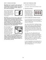 Preview for 16 page of Healthrider H95t Treadmill User Manual