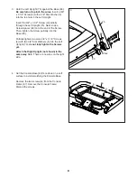 Предварительный просмотр 8 страницы Healthrider H97t Treadmill User Manual