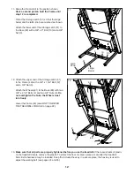 Предварительный просмотр 12 страницы Healthrider H97t Treadmill User Manual