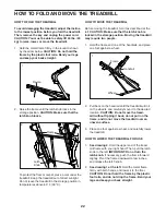 Предварительный просмотр 22 страницы Healthrider H97t Treadmill User Manual