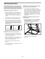 Предварительный просмотр 23 страницы Healthrider H97t Treadmill User Manual