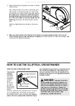 Preview for 8 page of Healthrider Health Rider E730 User Manual