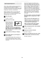 Preview for 15 page of Healthrider Health Rider E730 User Manual