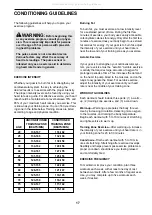 Preview for 17 page of Healthrider Health Rider E730 User Manual