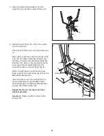 Preview for 8 page of Healthrider HMEL50708 User Manual