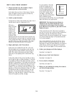 Preview for 14 page of Healthrider HMEL50708 User Manual