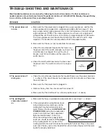 Preview for 25 page of Healthrider Hreathrider S700xi User Manual