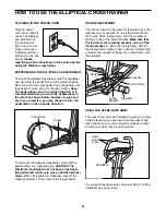 Preview for 8 page of Healthrider HREL89070 User Manual