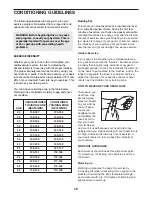 Preview for 12 page of Healthrider HREL89070 User Manual