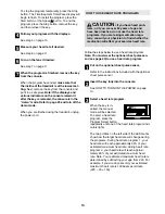 Preview for 13 page of Healthrider HRT12920 User Manual